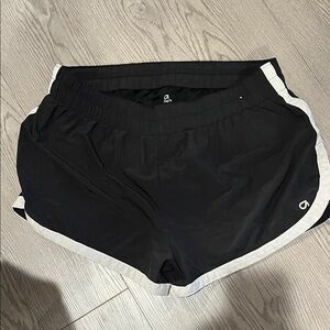 GAP Black and White Women's Athletic Shorts